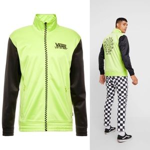 The Vans Winner's Circle Track Zip Jacket, Size XS New w/Tag